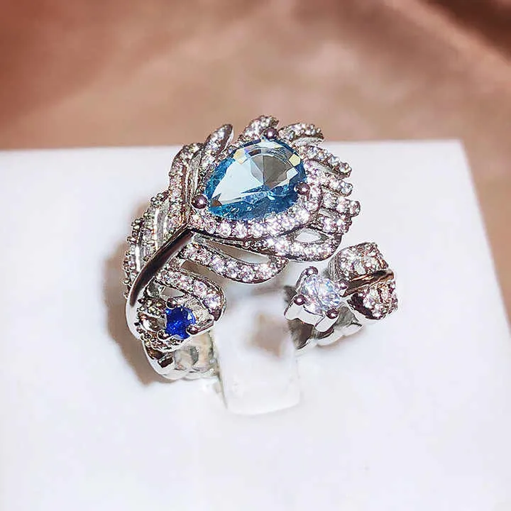 خاتم فاخر من الزركونيا Luxury zirconia ring