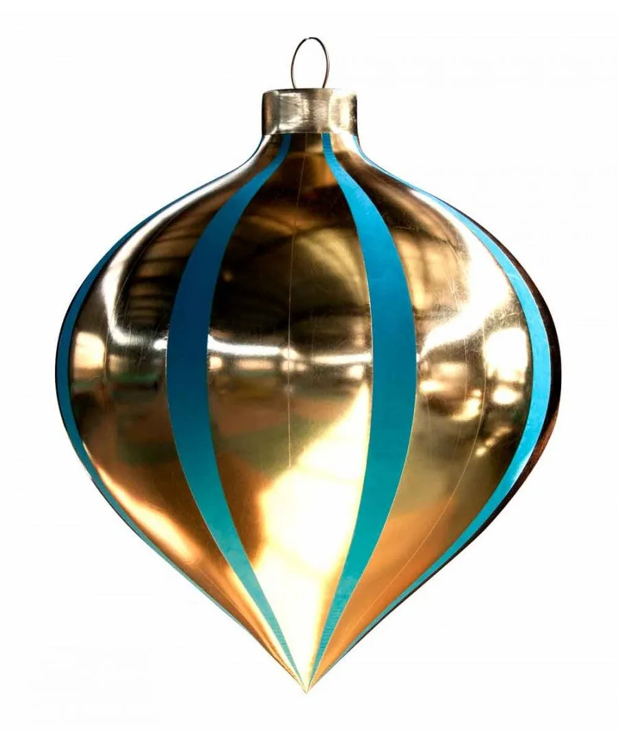 6.6' Giant Striped Onion Ornament Inflatable Decor