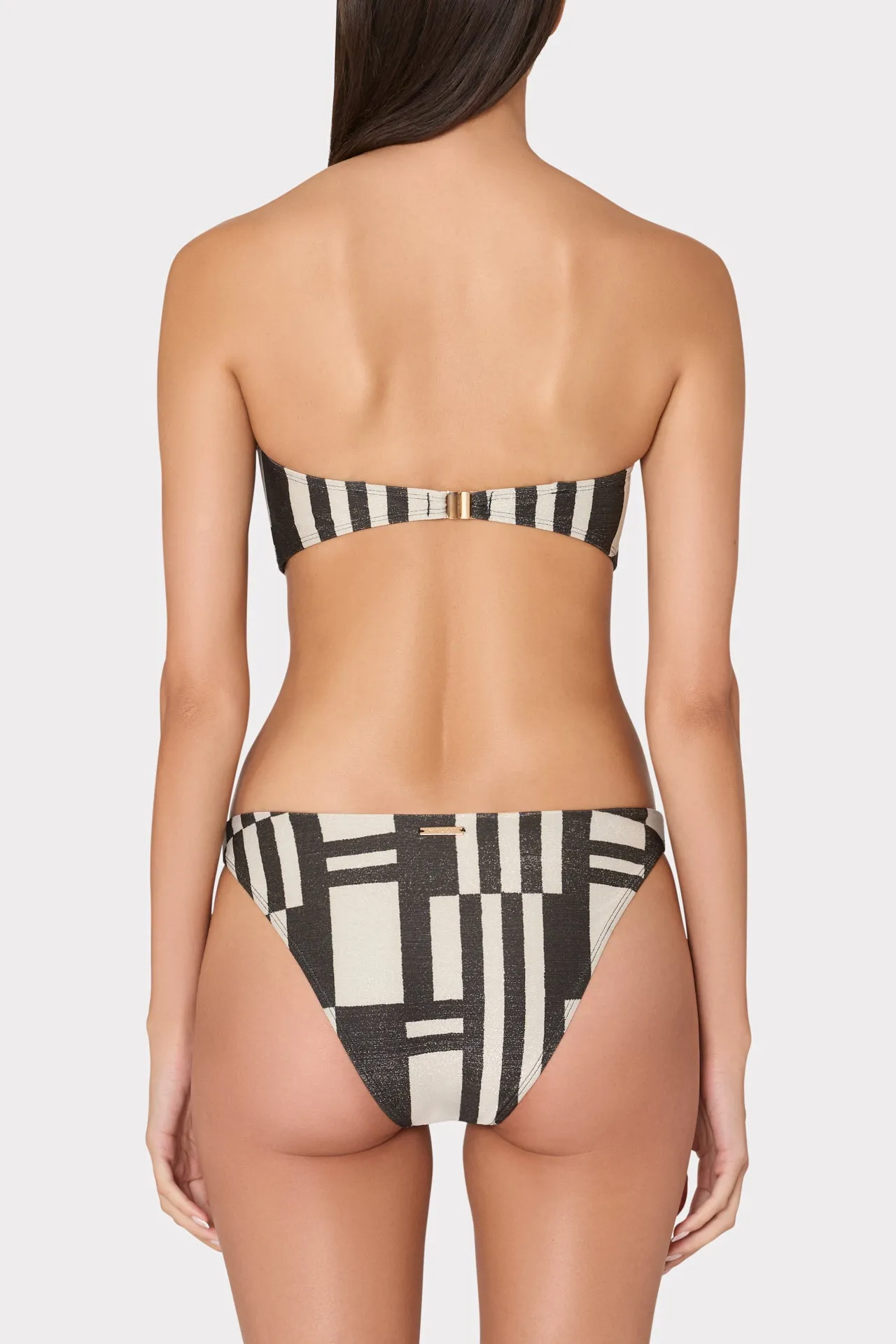 Barcelona Shimmer Puzzle Bandeau Top
