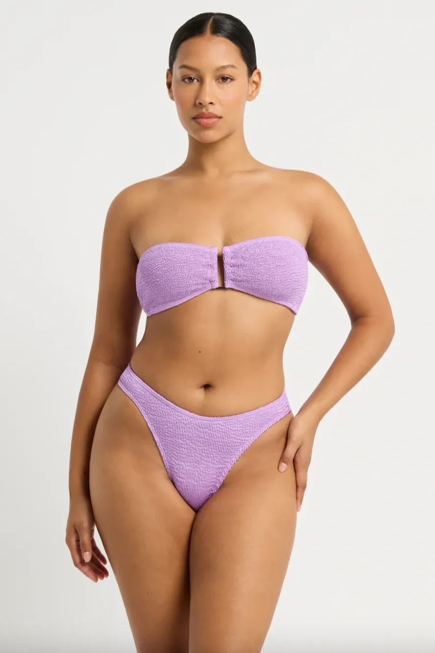 BOND-EYE RING TIE BACK BLAKE BANDEAU - LILAC SHIMMER