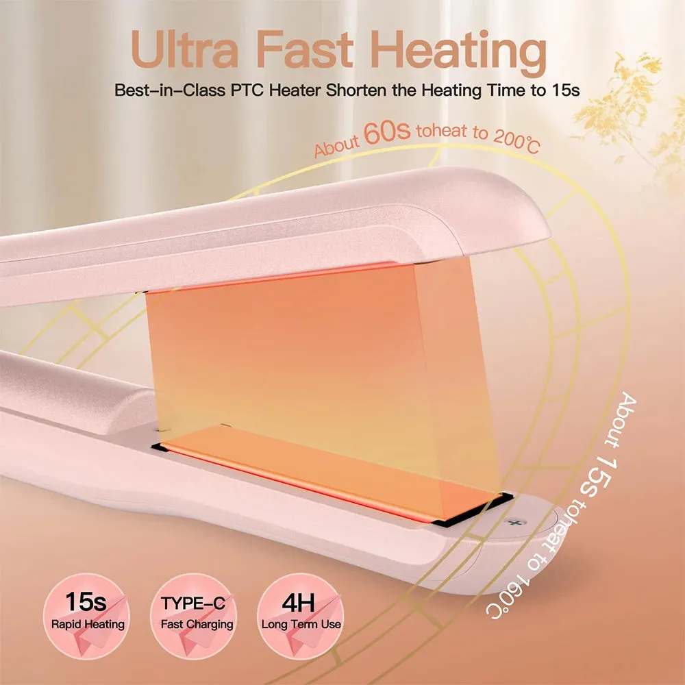 Cordless Hair Straightener and Curler