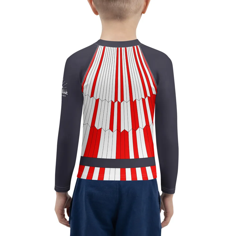 Dare Mighty Things Mars 2020 Parachute Kids Rash Guard (Toddler to Teen)