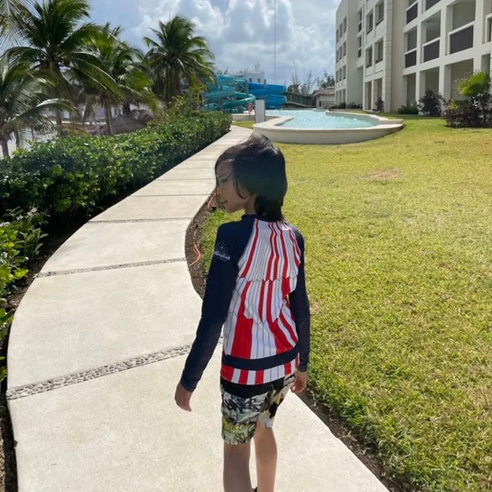 Dare Mighty Things Mars 2020 Parachute Kids Rash Guard (Toddler to Teen)