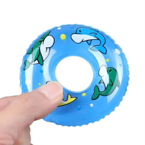 Doll swimming ring Beach Pool inflatable 1/6 scale