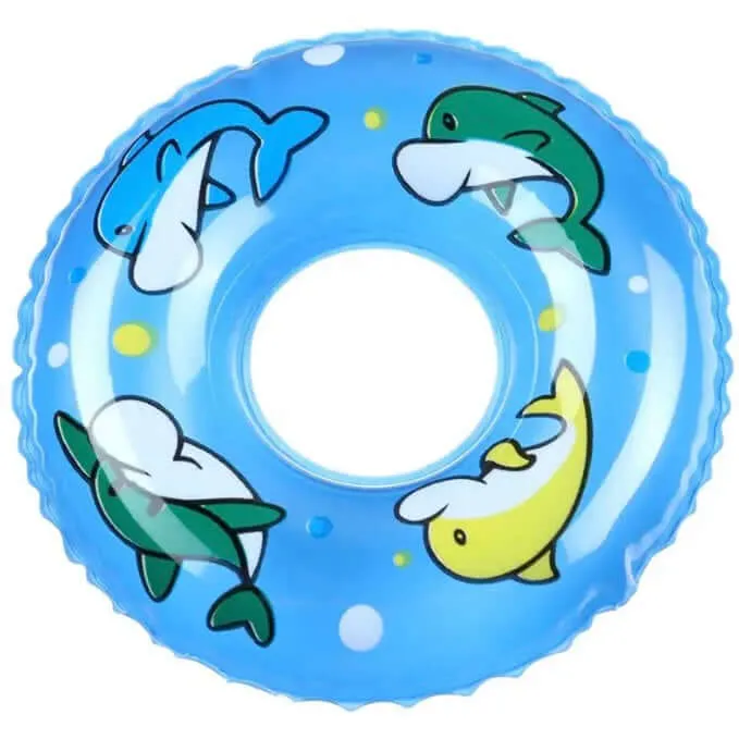 Doll swimming ring Beach Pool inflatable 1/6 scale