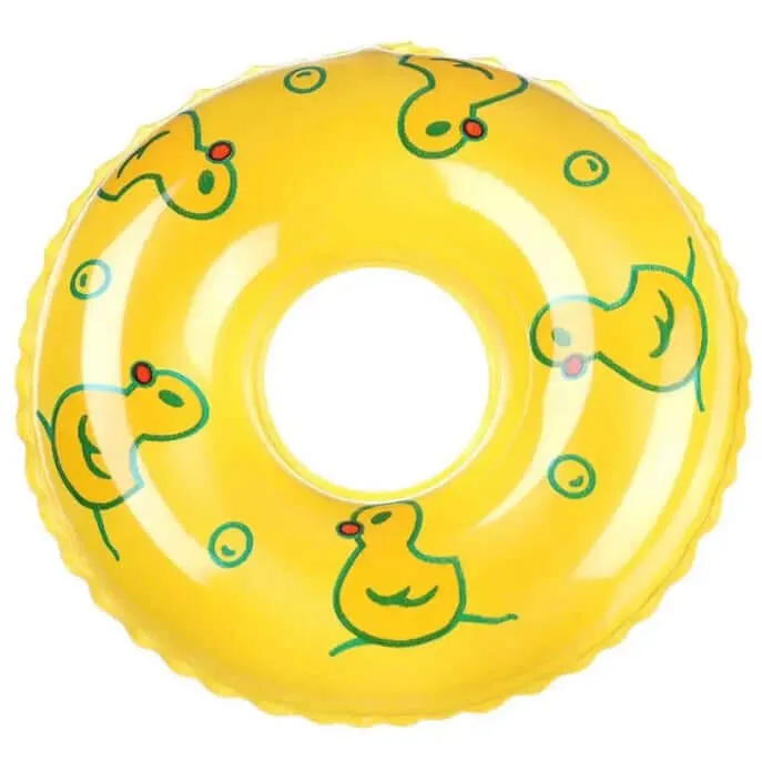 Doll swimming ring Beach Pool inflatable 1/6 scale