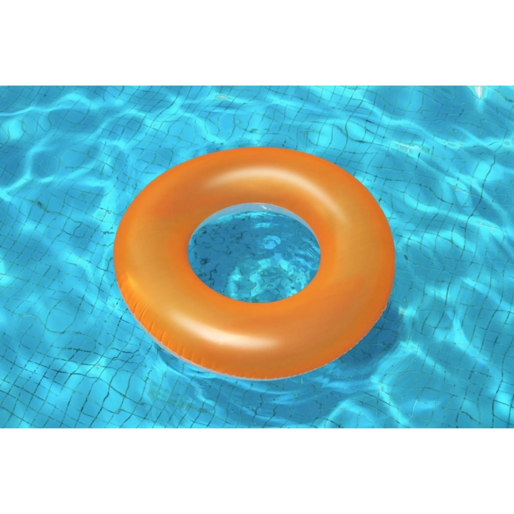 FROSTED NEON SWIM RING (10Y)