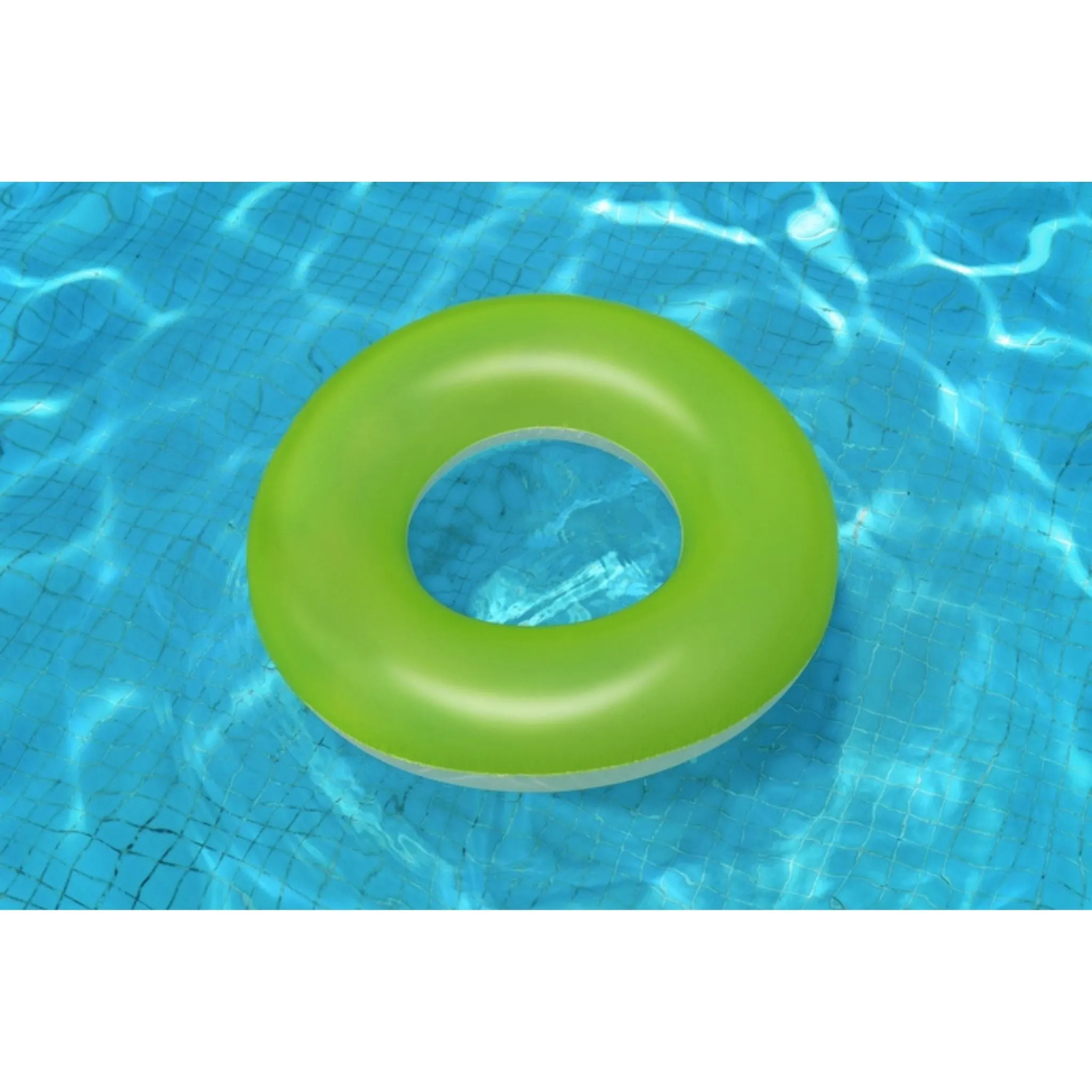 FROSTED NEON SWIM RING (10Y)