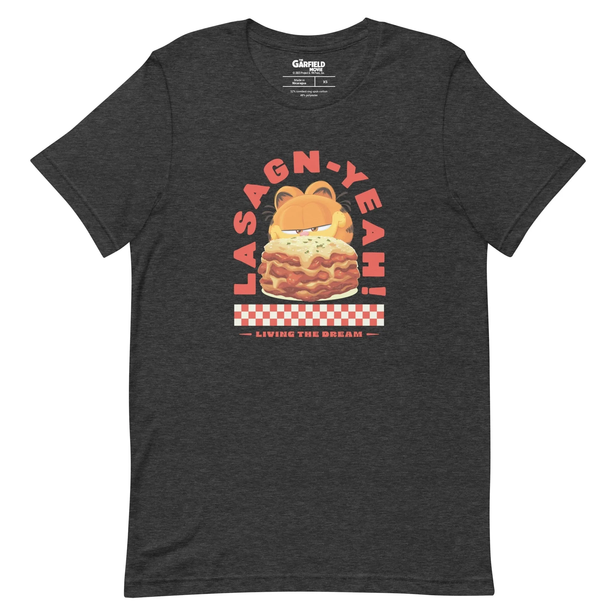 Garfield LASAGN-YEAH Adult T-Shirt