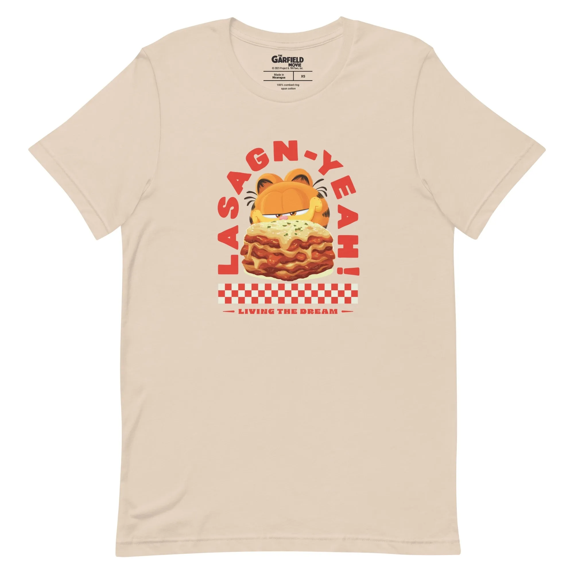 Garfield LASAGN-YEAH Adult T-Shirt
