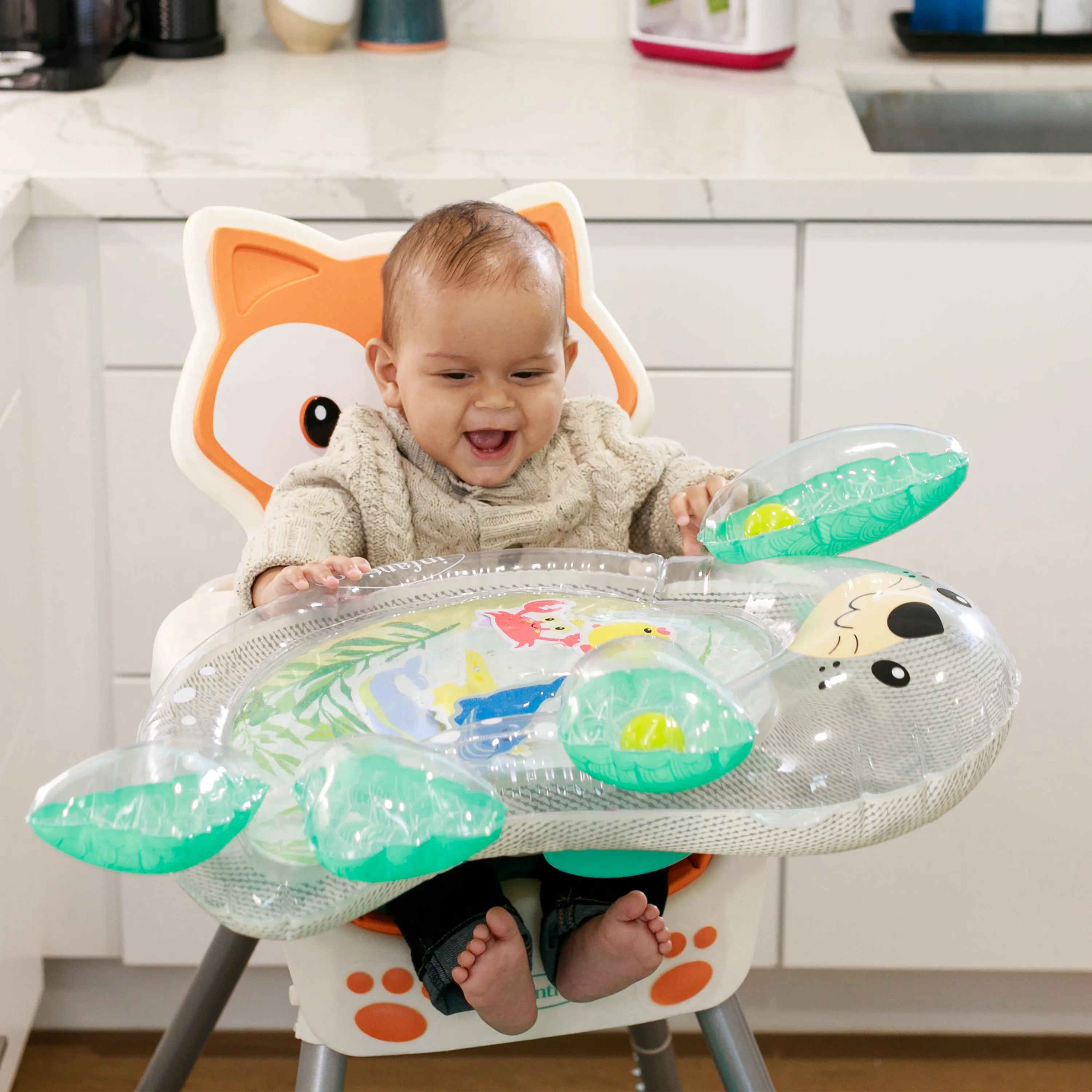 GIANT WATER & RATTLE PAT MAT GO GAGA