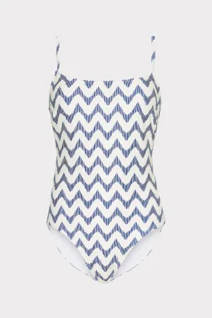 Grace Barcelona Chevron One Piece