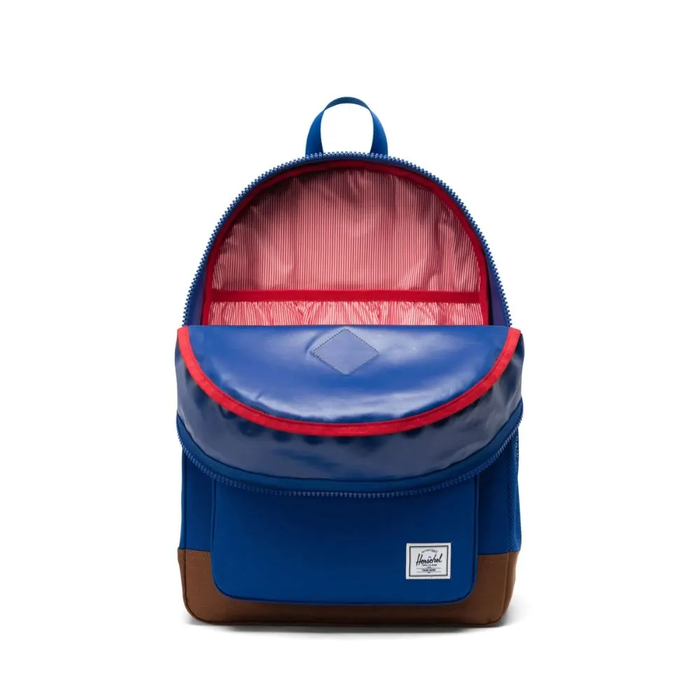 Herschel Heritage Backpack Youth 26L - Surf The Web/Saddle Brown