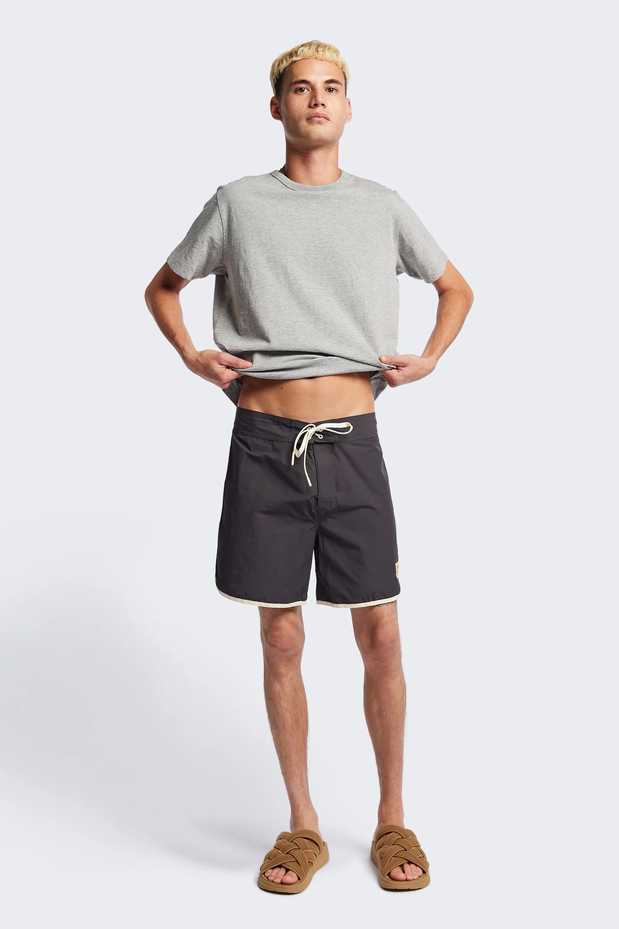 Hybrid Board Short Slate