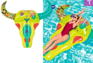 Inflatables and Floats Bestway Bohemian Buffalo 101" x 94" Lounge Float