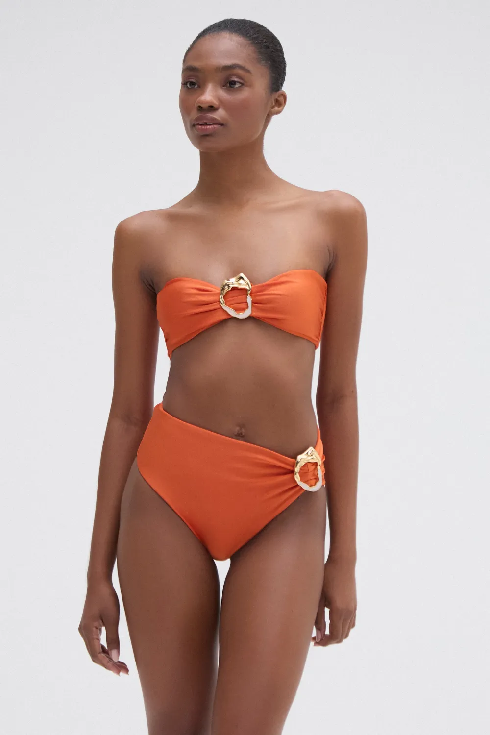 JERSEY SANDS STONE BIKINI TOP