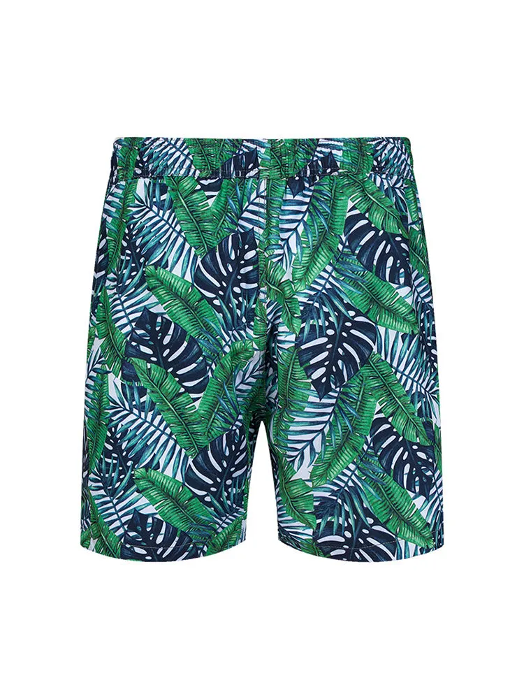 Mens Patterned Sandbeach Board Shorts