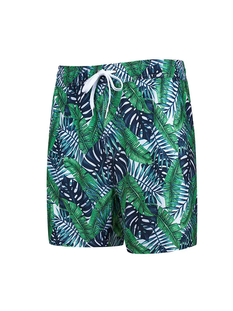 Mens Patterned Sandbeach Board Shorts