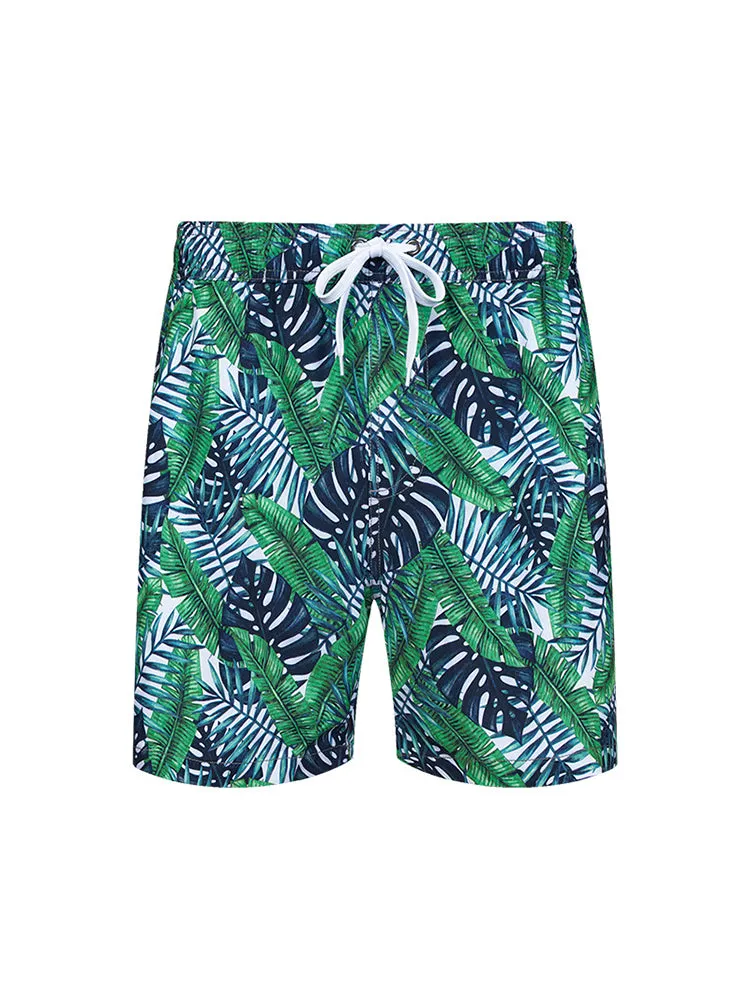 Mens Patterned Sandbeach Board Shorts