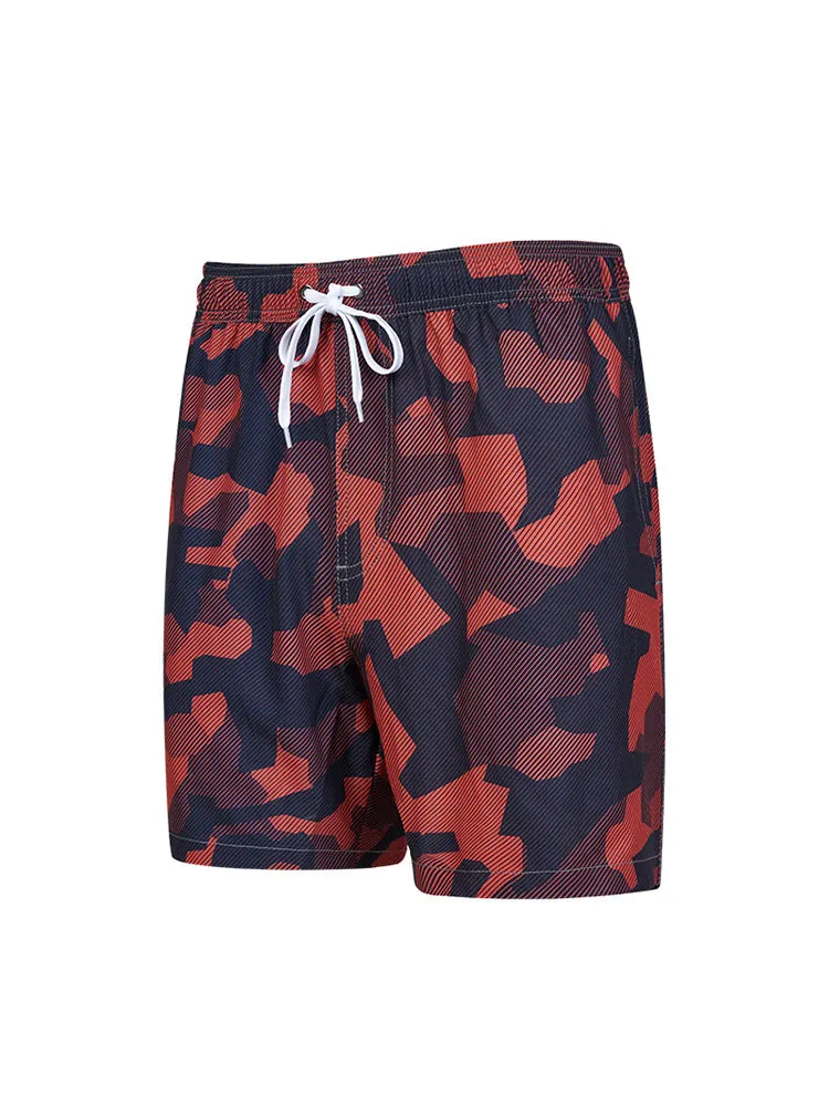 Mens Patterned Sandbeach Board Shorts
