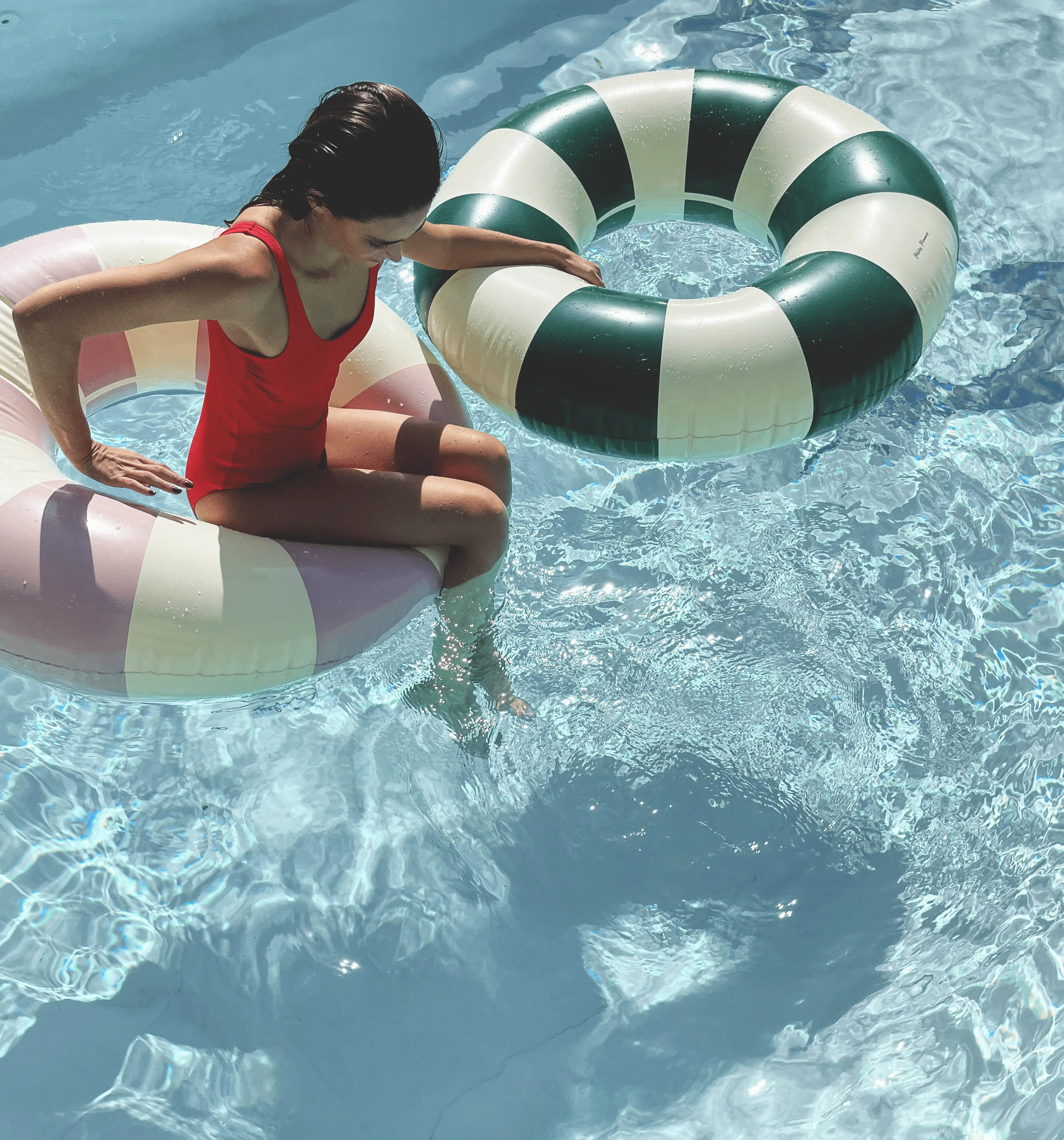 Petites Pommes Anna 60 CM Swim Ring - French Rose