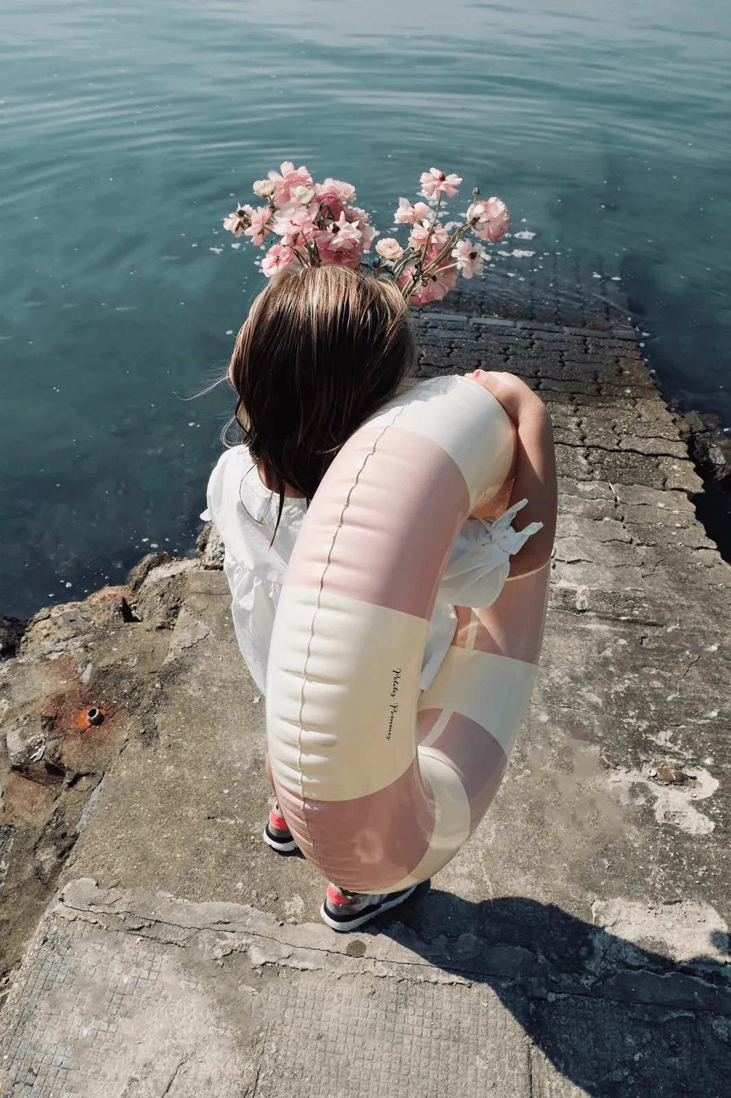 Petites Pommes Anna 60 CM Swim Ring - French Rose