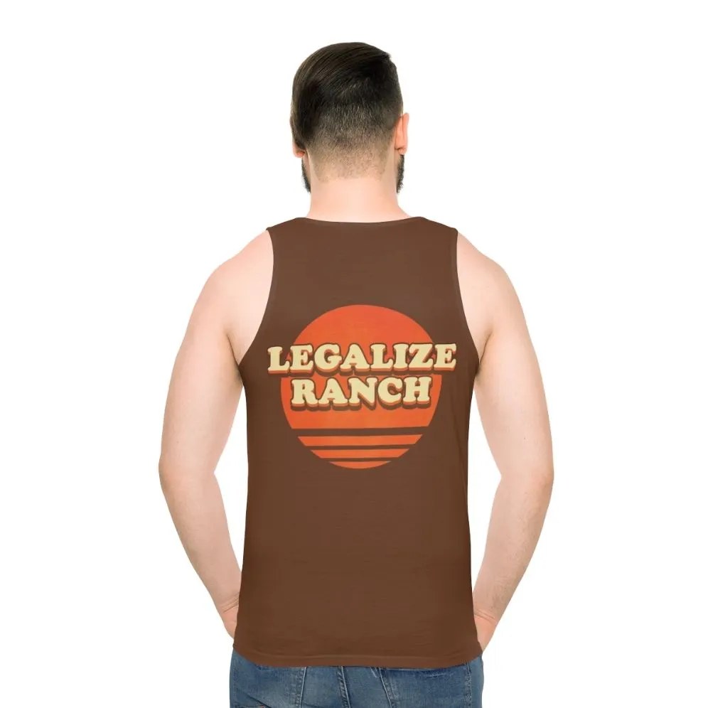 "Legalize Ranch" The Eric Andre Show Unisex Tank Top