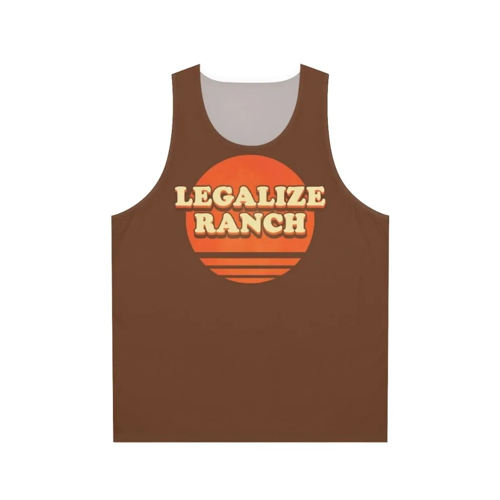 "Legalize Ranch" The Eric Andre Show Unisex Tank Top