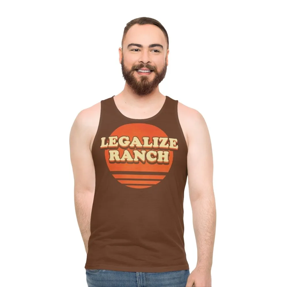 "Legalize Ranch" The Eric Andre Show Unisex Tank Top