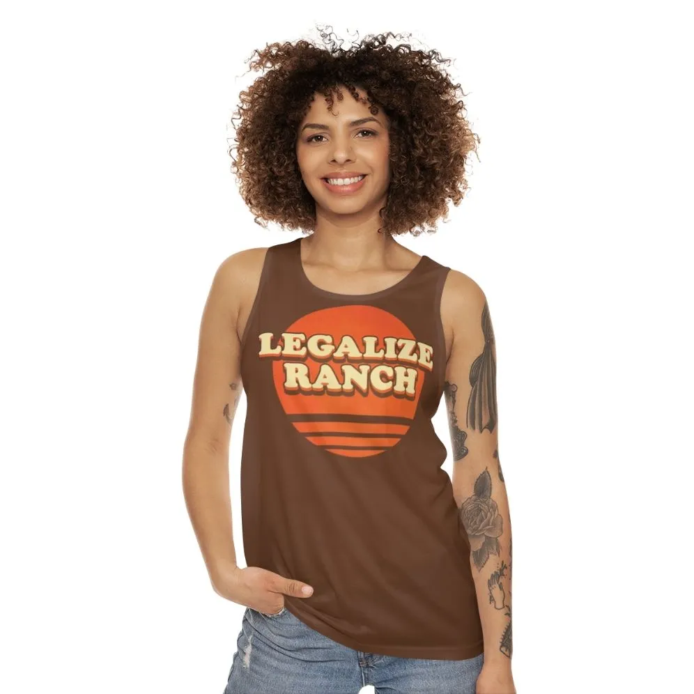 "Legalize Ranch" The Eric Andre Show Unisex Tank Top