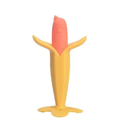 Safe BPA Free Banana Teething Ring