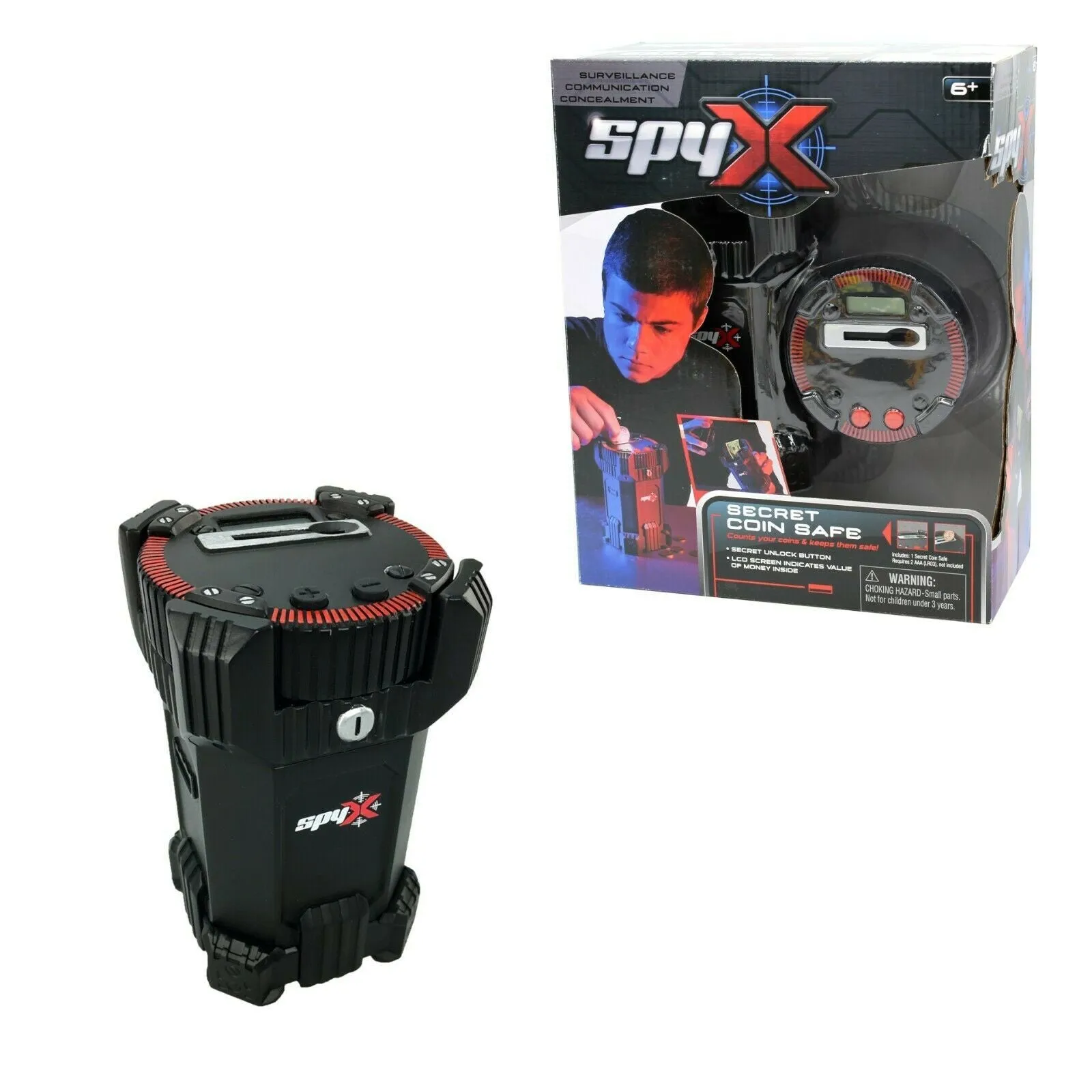 SpyX Secret Coin Safe