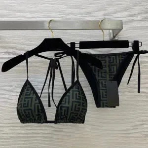 Trendy Luxury Fashion Triangle Bikini Set