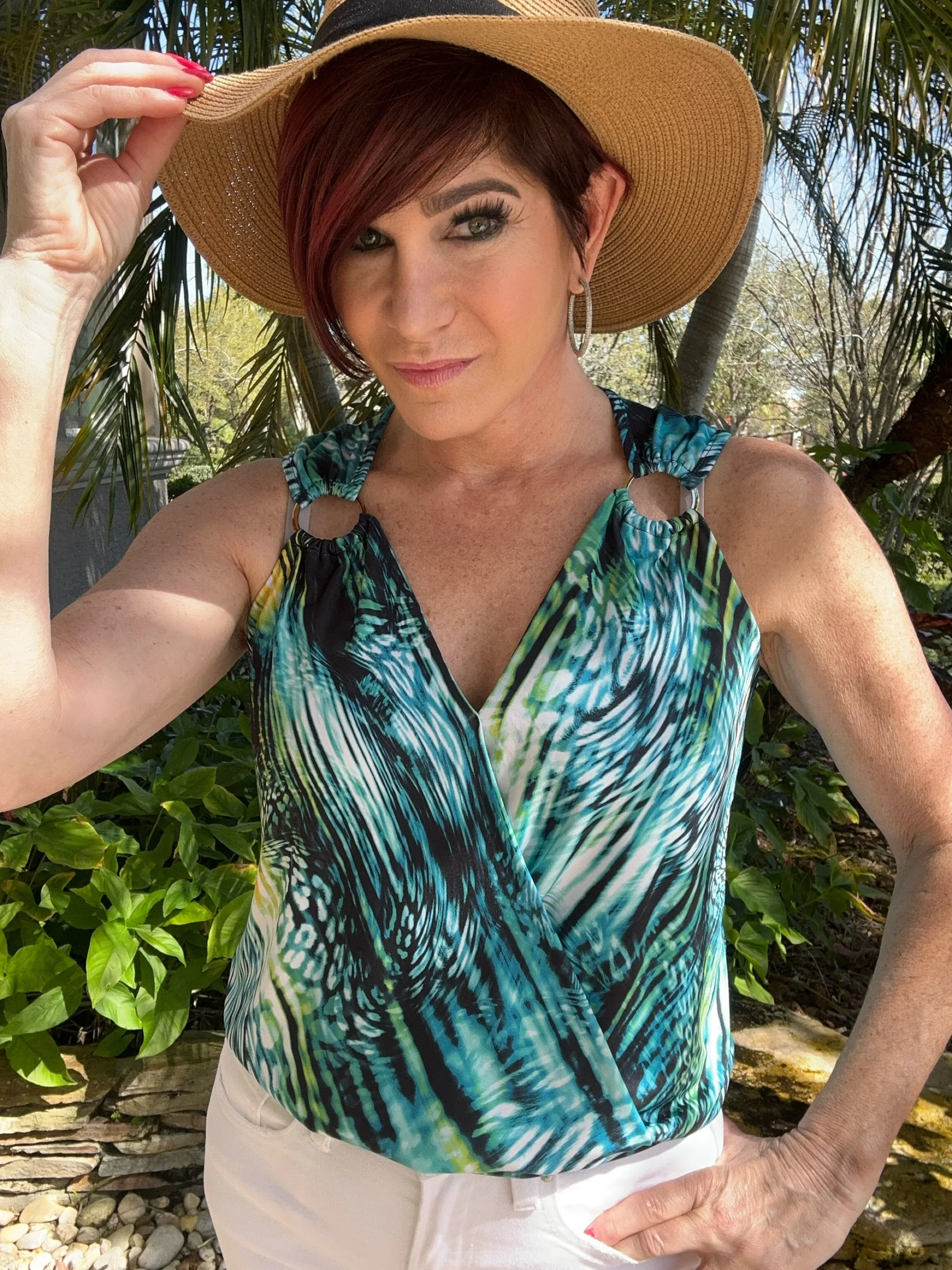 Vivian Surplice Ring Top