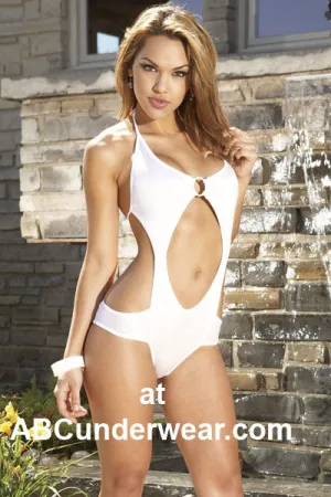 Womens Coquette Bathing Suit with Ring - Clearance