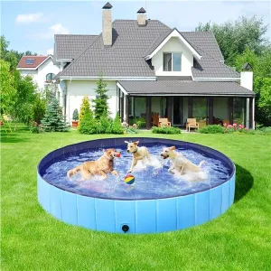 Yaheetech Foldable Dog Pool 79 x 12 Inches
